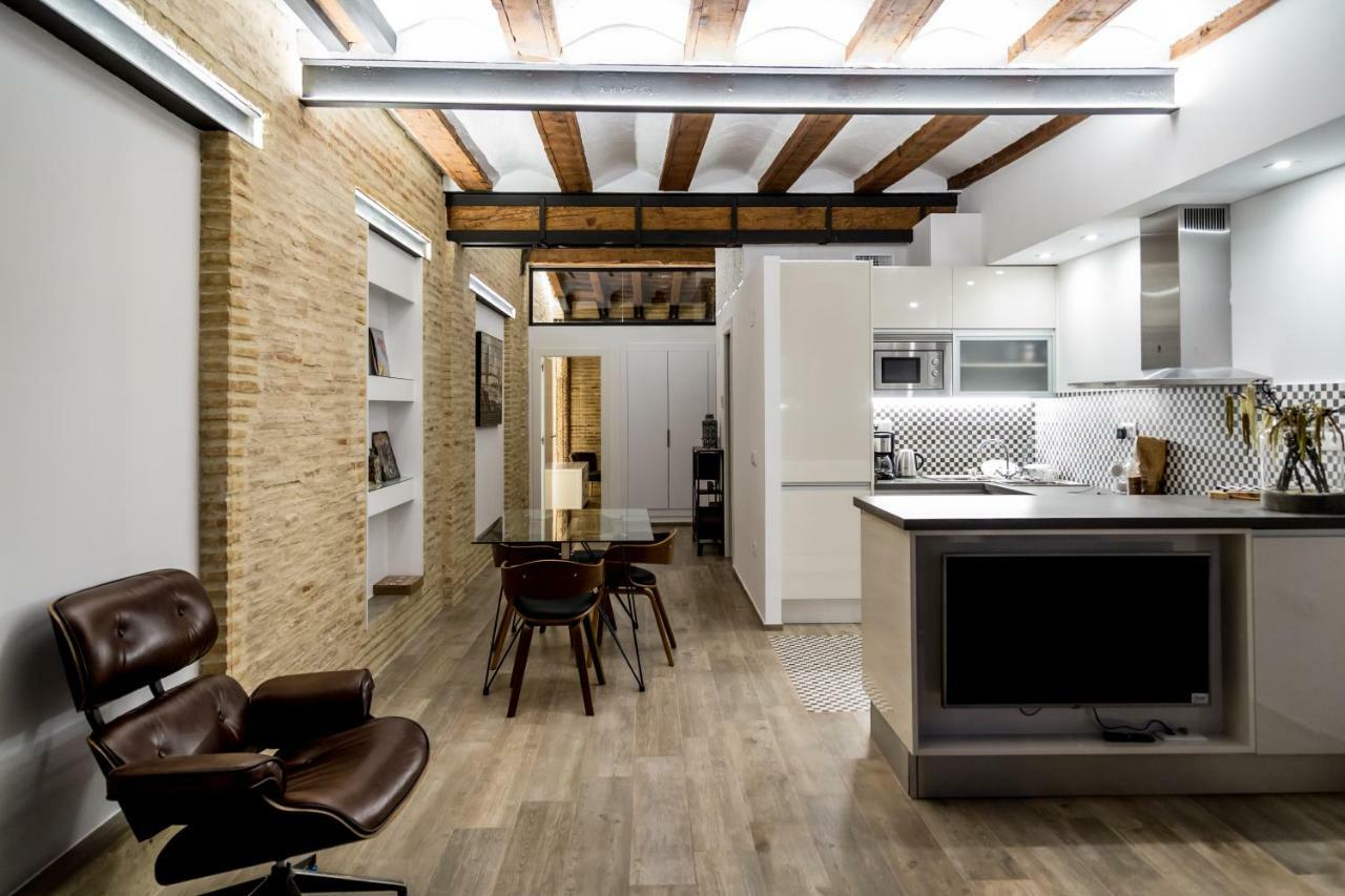 Florit Flats - Center Luxurious 1Br 1Ba Terrace Wi-Fi Ac Lejlighed Valencia Eksteriør billede