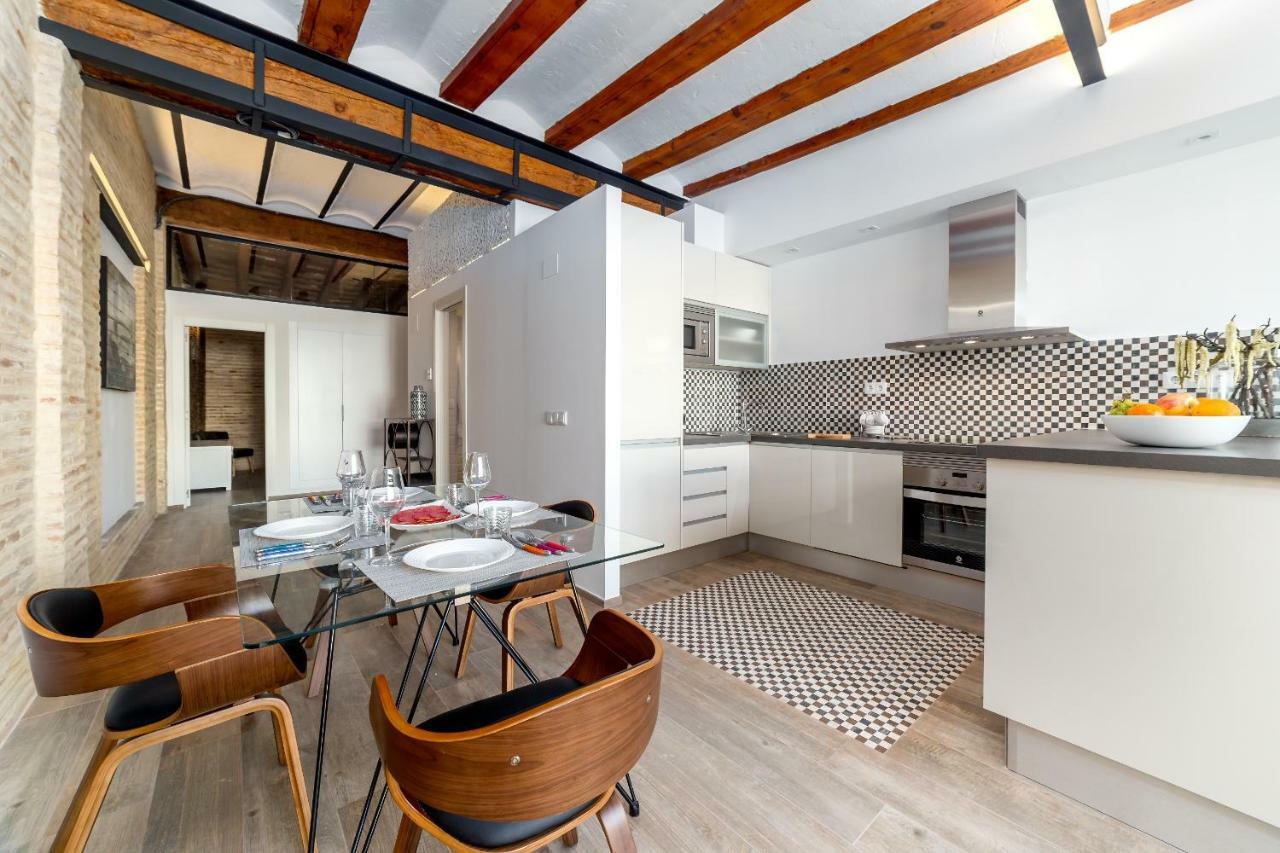 Florit Flats - Center Luxurious 1Br 1Ba Terrace Wi-Fi Ac Lejlighed Valencia Eksteriør billede