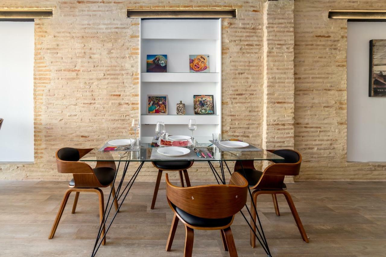 Florit Flats - Center Luxurious 1Br 1Ba Terrace Wi-Fi Ac Lejlighed Valencia Eksteriør billede